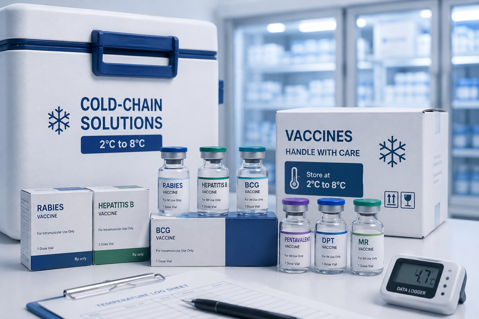 Cold-chain vaccine and pharma supplier in Delhi NCR